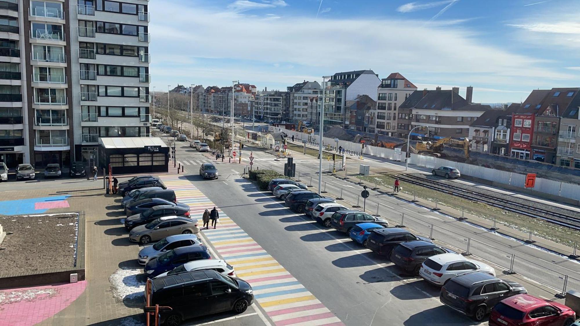 Studio Met Zeezicht Op Heldenplein Knokke-Heist Exterior foto